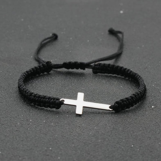 Cross Cord Bracelet